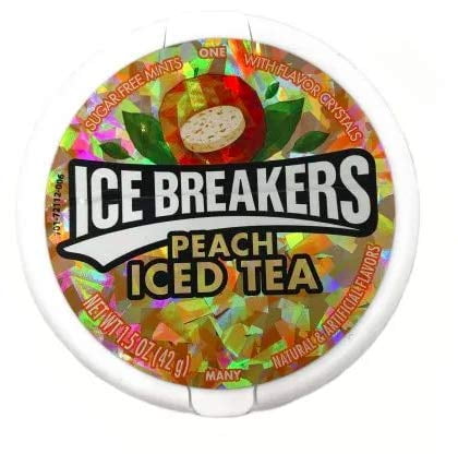Ice Breakers Mints - Iced Tea - Peach - Pack of 4