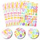 thumbnail image 2 of 5 uds pegatinas de letras y números letras decorativas pegatinas de números pegatinas de letras autoadhesivas, 2 of 5