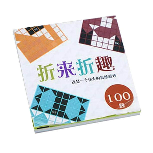 Libro de papel de origami Zulema Juguete plegable Juego de rompecabezas de origami