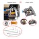 thumbnail image 2 of Kit De Extrusora Bowden De Metal Mk8, Filamento De 1,75Mm Para Creality 3D Cr-7 Cr-8 Cr-10 Ender-3 Ender-3S Ender-5, Piezas De Actualización De Impresora 3D Noticed EL012161-00, 2 of 6