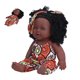 thumbnail image 4 of Reborn Baby Doll, Simulación Baby Doll Vivid Expressions African Baby Doll Producción Exquisita para Niños Pequeños para el Cumpeados, 4 of 7