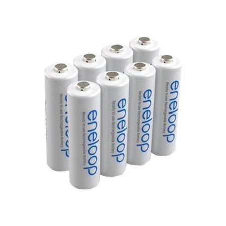 Sanyo eneloop SEC-HR3UTG8BP - Battery 8 x AA type - NiMH - ( rechargeable ) - 2000 mAh