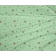 thumbnail image 4 of oneOone Polyester Lycra Fabric Leaves & Flower Floral Decor Fabric Printed BTY 56 Inch Wide, 4 of 4