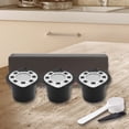 thumbnail image 3 of Coffee Filter, 5pcs/Set Refillable Coffee Capsules Plastic and Stainless Steel Reusable Refillable Coffee Capsules Pod Filter Cups Strainer Golden, Sliver(Sliver), 3 of 8