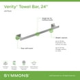 thumbnail image 2 of Symmons 493Tb24 Verity 24" Towel Bar - Nickel, 2 of 7