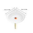 thumbnail image 2 of Mini Plastic Washbasin for Baby Using Wall-Mounted Corner Sink, 2 of 4