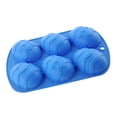 thumbnail image 3 of Yuarrent Molde de silicona Molde de pastel en forma de huevo de Pascua DIY Bandeja de hielo de chocolate Herramienta para hornear panadería casera, Verde Herramientas y accesorios para hornear Azul Yuarrent HA003686-02, 3 of 6