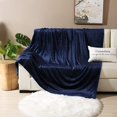 thumbnail image 2 of Fluffy Cozy Plush Fleece Blanket for Bed，Sofa，Travel for All Seasons, 2 of 5