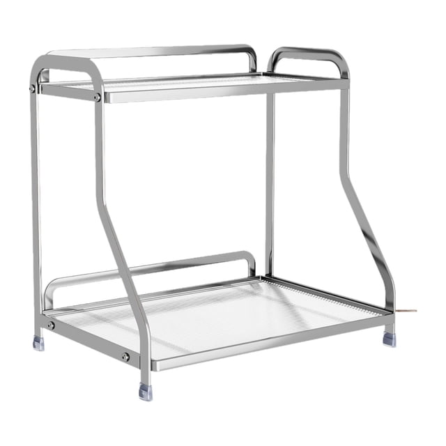 Organizador de baño de 2 niveles para encimera, resistente, para lavabo, tocador Argén
