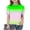 Pink, variant on Girls Purple Gradient Performance Polo Shirt Quick Dry Moisture Wicking Short Sleeve Active Top Lightweight Breathable 100% Polyester Youth Sizes,Size 11-12 T