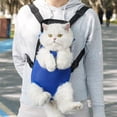 thumbnail image 6 of Bag Pet Backpack, Portable Mesh Breathable Carrier for Cats and Small Dogs, Outdoor Travel Backpack, Adjustable Straps, Multiple Colors and Sizes Available, 6 of 13