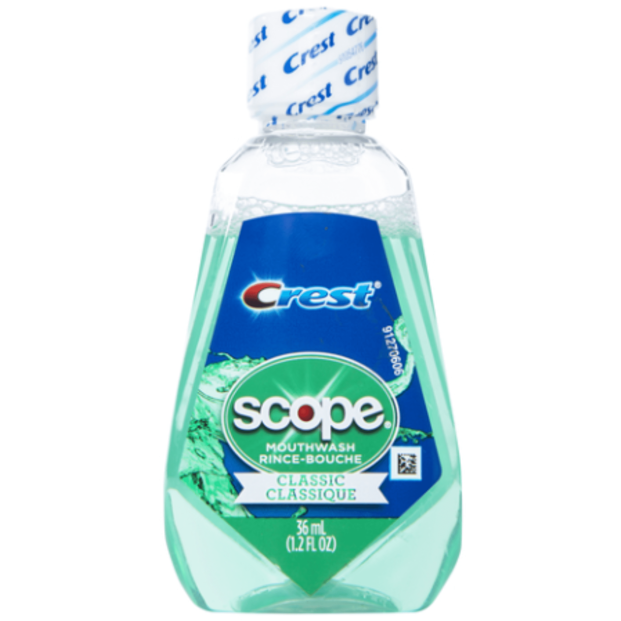 Crest Scope Classic Travel Size TSA Compliant Mouthwash 1.2