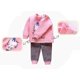 thumbnail image 5 of 90 altura 80-90cmnegroTrajes de ropa interior térmica para niños, linda ropa de dibujos animados invierno cálido esquí esquí Gafas de esquí, 5 of 5