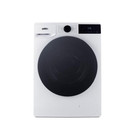 Summit 1.9 cu.ft. Washer , ENERYSTAR Certified, 208-240V, 24 Inch Width , 17.6 lbs lbs Load, White - SLW341