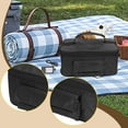 thumbnail image 3 of Lipstore Heated Lunch Box Bag Portable Oven Oxford Cloth Home Use Food Insulation Bag US adapter, 3 of 7