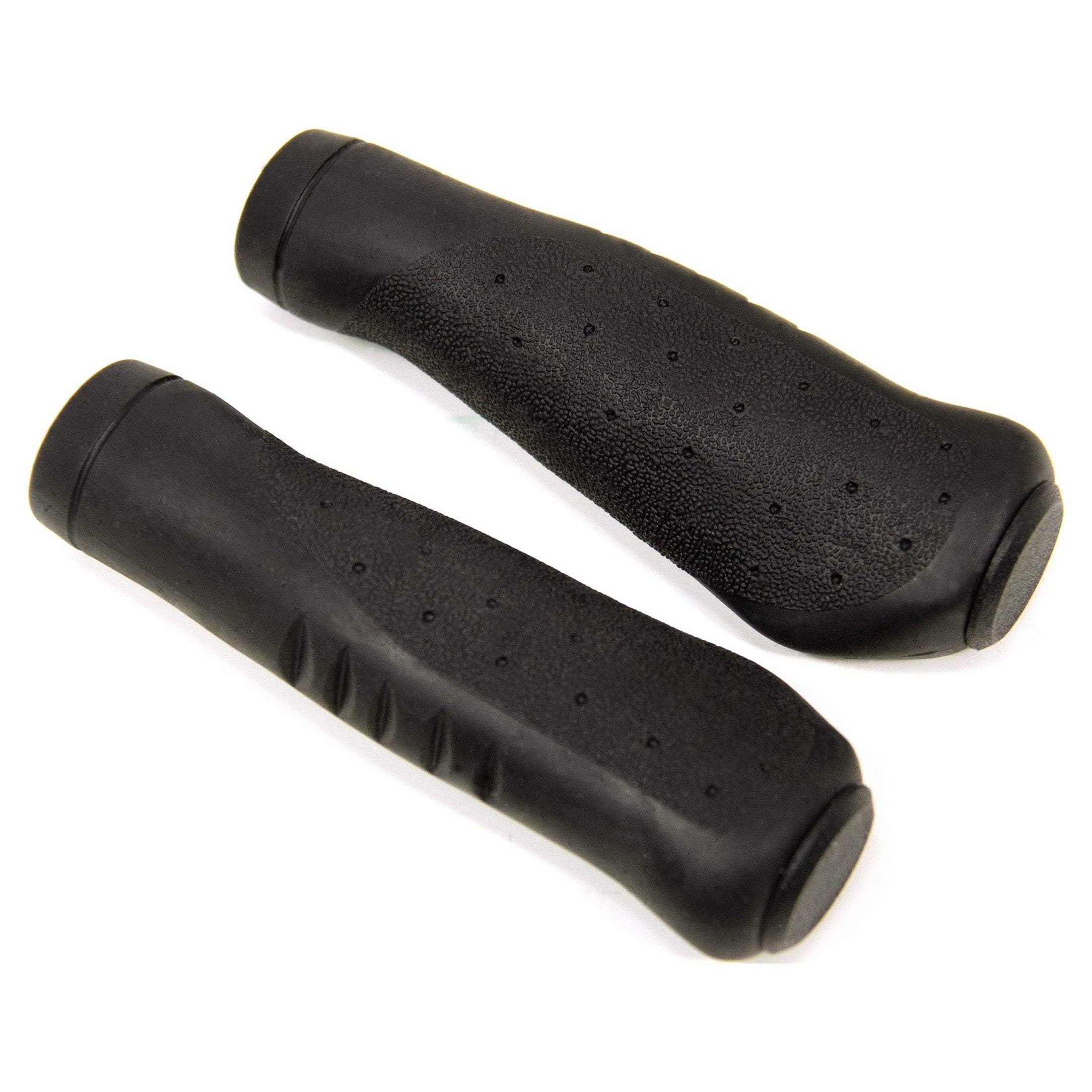 Concord Replacement Premium Ergonomic Rubber Bicycle Grips, Black