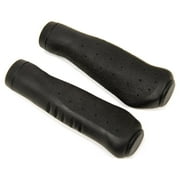 Concord Replacement Premium Ergonomic Rubber Bicycle Grips, Black