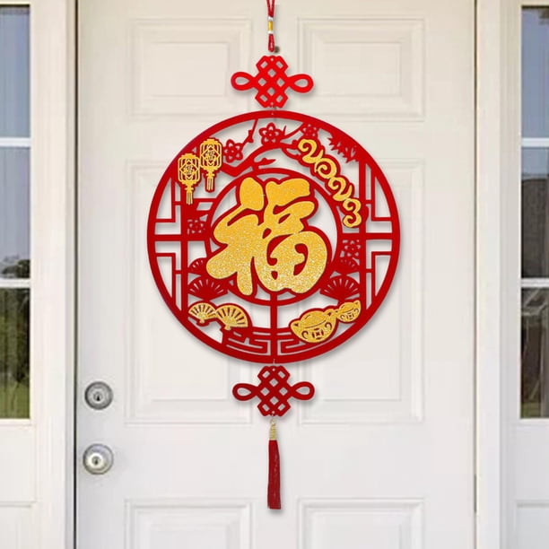Palabra Colgante Fu Feliz Año Nuevo Perfecl decorativo Estilo A