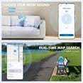 thumbnail image 7 of Air Tracker Tags 4 Pack for Android with Case- Bluetooth GPS Tracker Item Finder for Key, Wallet, Luggage - Works with Google Find Hub, IP66 Waterproof, Smart Tag for Android & Samsung Phones(Black), 7 of 7