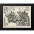 thumbnail image 2 of Unknown 18x15 Black Modern Framed Museum Art Print Titled - Quays of London I, 2 of 5