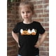 thumbnail image 1 of Halloween T-shirt - Adorable Halloween Pumpkin & Graphic Girls' T-Shirt - Soft Pink Casual Round Neck Short Sleeve Tee with Festive Jack-O'-Lantern & Bats Design, Perfect for Summer Fun, 1 of 6
