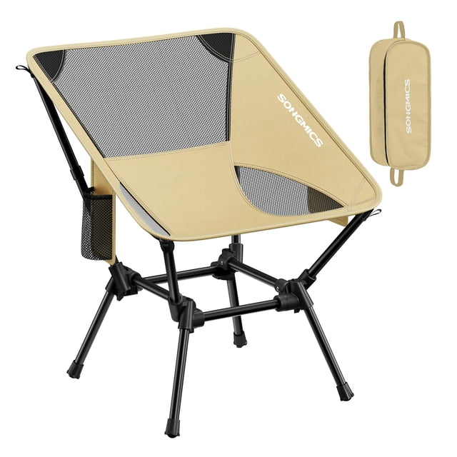 Silla de camping SONGMICS ligera con estructura de acero ajustable