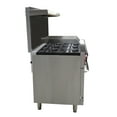 thumbnail image 2 of Heavy Duty Commercial 60" 6 Burner Gas Range with Oven, Broiler & Griddle, 2 of 5