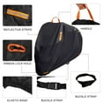 thumbnail image 3 of Gustave 300D Motorcycle Cover Outdoor Waterproof Heavy Duty Scooter Motorbike Cover All Season Universal Weather Protection with Night Reflective, Lock-Hole and Storage Bag, 3 of 12