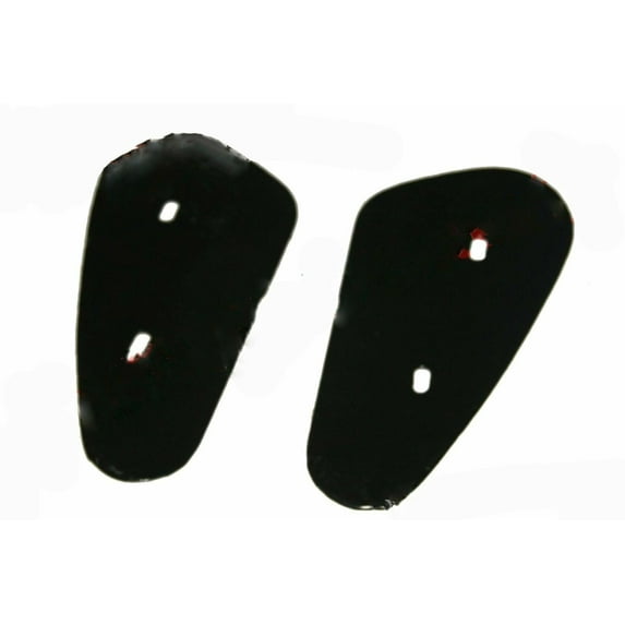 Vintage BSA Motorcycle Knee Pad Mount Plate Set Sheet Metal 2 Unit