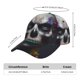 thumbnail image 2 of Fotbe Modern Abstract Colorful Skull C Gorro Clásico de Béisbol, Gorra Ajustable con Broche Snapback, Gorro de Exterior de Algodón Suave, 2 of 6