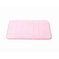 thumbnail image 1 of Bath Mat Doormat 40x60cm Non-slip Shower Mat-absorbent Machine Washable-color:pink-color:pink, 1 of 3