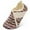 Multi Stripe, variant on House Slippers for Women with Rubber Sole Comfy Furry Bedroom Slippers