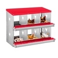 thumbnail image 1 of GloryStar Chicken Nesting Box with Large Vented Hole – Metal Egg Laying Boxes with Organized Compartments for Chickens That Support Everyday Egg Collection in the Coop and Provide a User-Friendly, 1 of 7