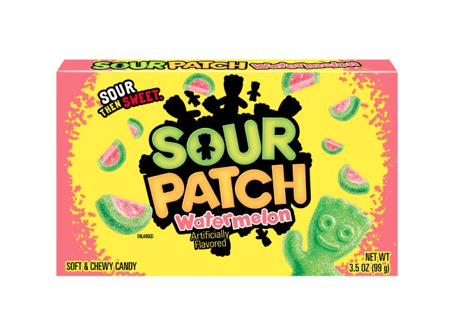 Sour Patch Kids Candy (Watermelon, 3.5-Ounce Box, Pack of 12)