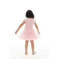 thumbnail image 5 of Minnie Mouse Toddler Girl Tiered Tutu Dress with Crochet Patch, Sizes 12M-5T, 5 of 9