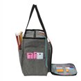 thumbnail image 4 of Bolsa De Tejer Portátil, Bolsa De Almacenamiento De Lana Multifuncional, Gancho De Ganchillo, Bolso Para Agujas De Tejer, Organizador De Suministros De Costura Yuarrent HA025648-03, 4 of 5