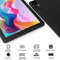 thumbnail image 2 of CUPEISI Android 15 Tablet 10 Inch, 20GB RAM+128GB ROM/2TB Expandable, 2.0GHz Quad-core Processor, 1280*800 IPS HD Screen, 5G WiFi 6 BT 5.0, 2 in 1 Tablets with Keyboard Case Mouse Stylus, Widevine L1, 2 of 7