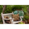 thumbnail image 4 of 16"x16" Simply Daisy Anchors Up Poly Indoor/Outdoor Pillow, Brown Qty 1, 4 of 5