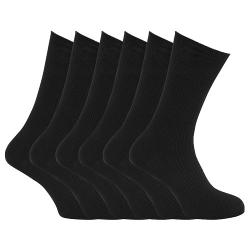 48 Pairs Purista Mens Non-Elastic Big Foot Socks Size 11-14 Wholesale Job lot 