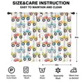 thumbnail image 2 of Blackout Kids Curtains,Monster Cartoon Trucks Cars Pattern Childrens Insulated Curtains Set Of 2,Bedroom Essentials,Toddler Room Decor 52"x84"(132x213cm), 2 of 4