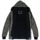thumbnail image 5 of Gary Com Sudaderas con Capucha de Forro Polar con Forro Sherpa y Cremallera Completa de Peso Pesado de 1.8 LB para Hombres Tallas Grandes Chaquetas Marled 4XL Oliva, 5 of 5