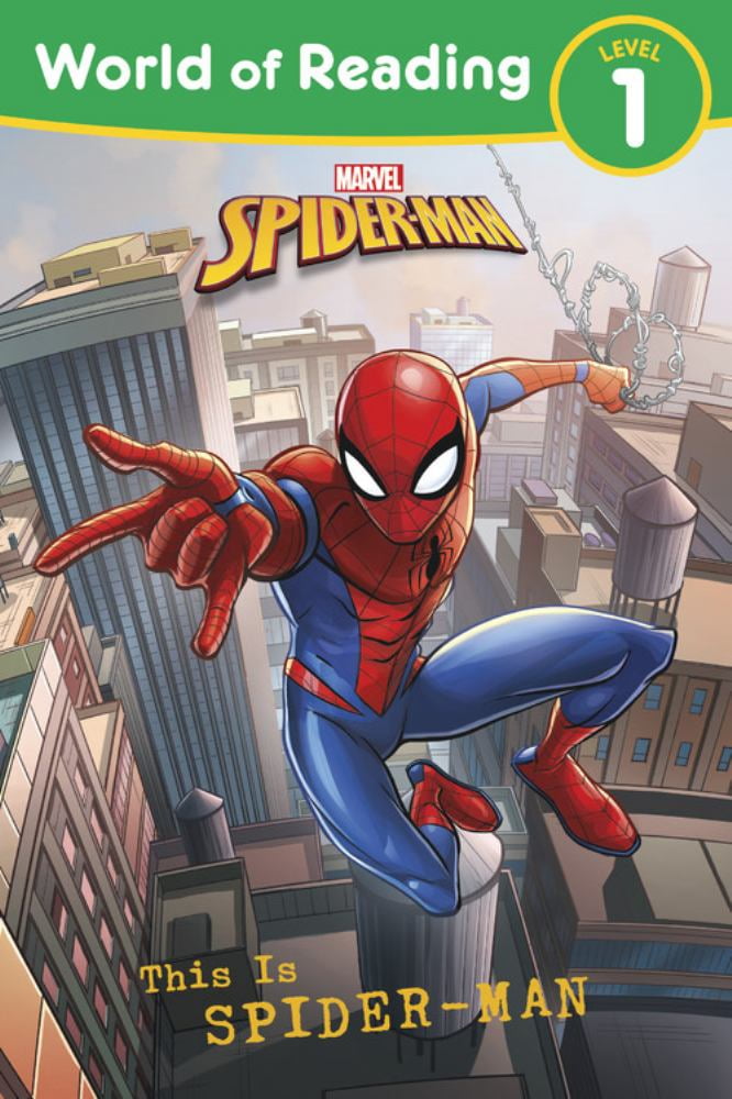 World of Reading: This Is SpiderMan Paperback with Origin Story