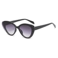 thumbnail image 1 of Gafas de sol Clásicas de gato Yinane para mujer Retro negro, 1 of 8