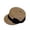 Khaki, variant on Ticikt Women's Bow Straw Cap, Summer Sun Visor Hat for Beach and Travel,White