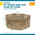 thumbnail image 3 of Classic Accessories Duck Covers Essential 62" Round Table and Chair Set Cover, 3 of 8