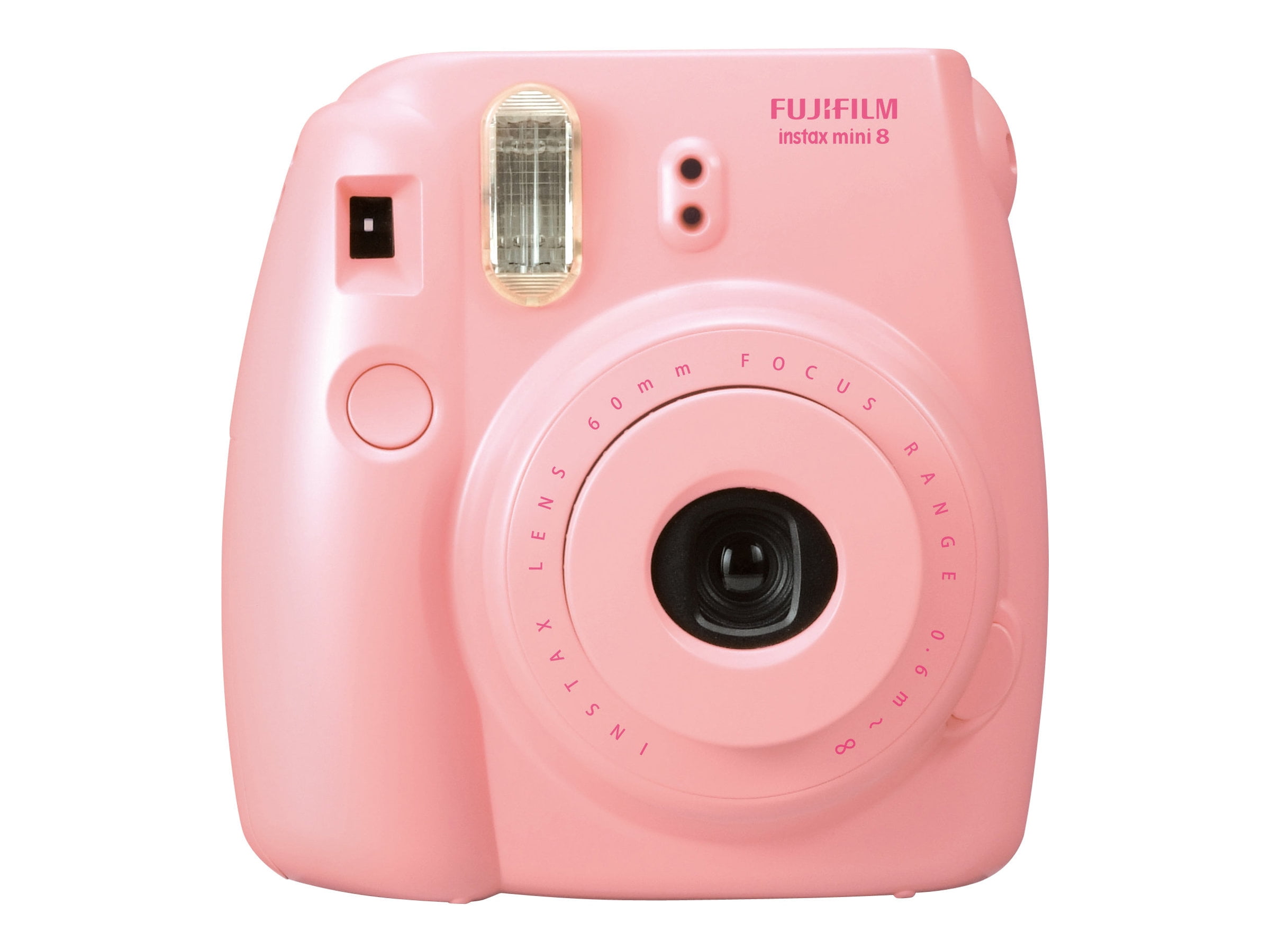 Fujifilm Instax Mini 8 Instant Camera Lens 60 Mm Pink Walmart Com Walmart Com
