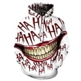 thumbnail image 1 of 2020 ropa para hombre y mujer Harajuku Graffiti 3d estampado con capucha moda Cosplay Joker sudaderas Halloween disfraz Top Coat Prop45XL Deng Xun unisex, 1 of 1