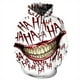 thumbnail image 1 of 2020 ropa para hombre y mujer Harajuku Graffiti 3d estampado con capucha moda Cosplay Joker sudaderas Halloween disfraz Top Coat Prop4METRO Deng Xun unisex, 1 of 1