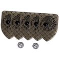 thumbnail image 4 of 5 botones de diseño retro para equipaje, hebillas de tela, artesanías de cuero, hebillas de cinturón multifuncionales para mochila, llavero, bolso de Estilo C, 4 of 9
