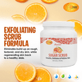 thumbnail image 6 of SPA REDI Sugar Scrub - Exfoliating, Moisturizing, Hydrating and Nourishing, Glow, Polish, Smooth and Fresh Skin - Body Exfoliator, Mandarin - 58 Oz, 6 of 7